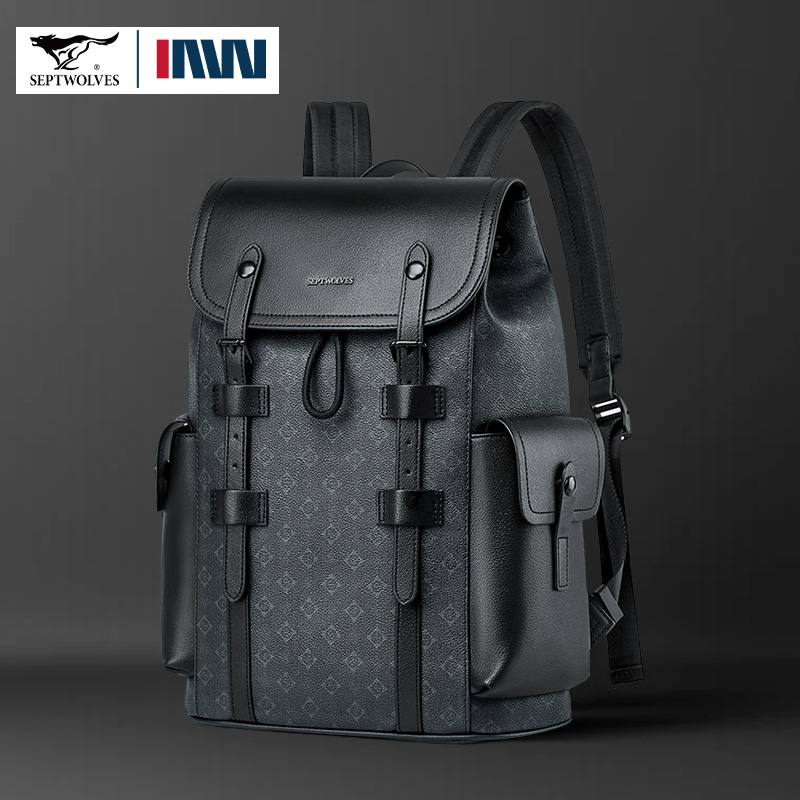 Balo da in họa tiết cao cấp Se - đánh giá và giá Leather Work Rucksack Mens