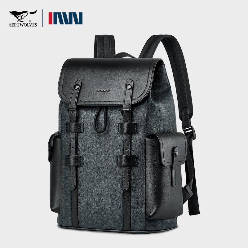 Balo da in họa tiết cao cấp Se - đánh giá và giá Leather Work Rucksack Mens