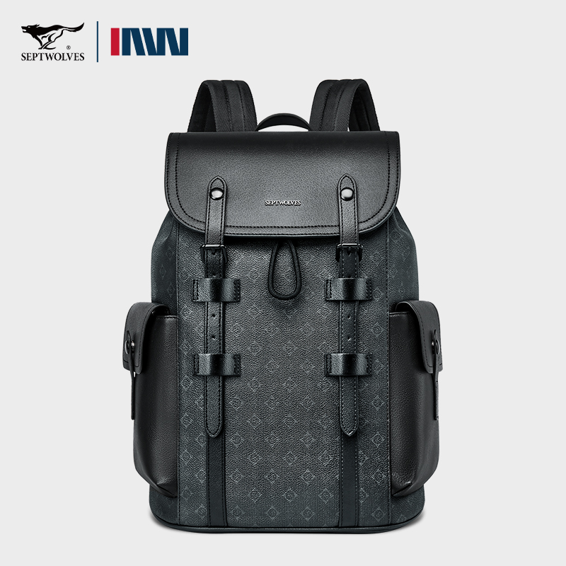 Balo da in họa tiết cao cấp Se - đánh giá và giá Leather Work Rucksack Mens