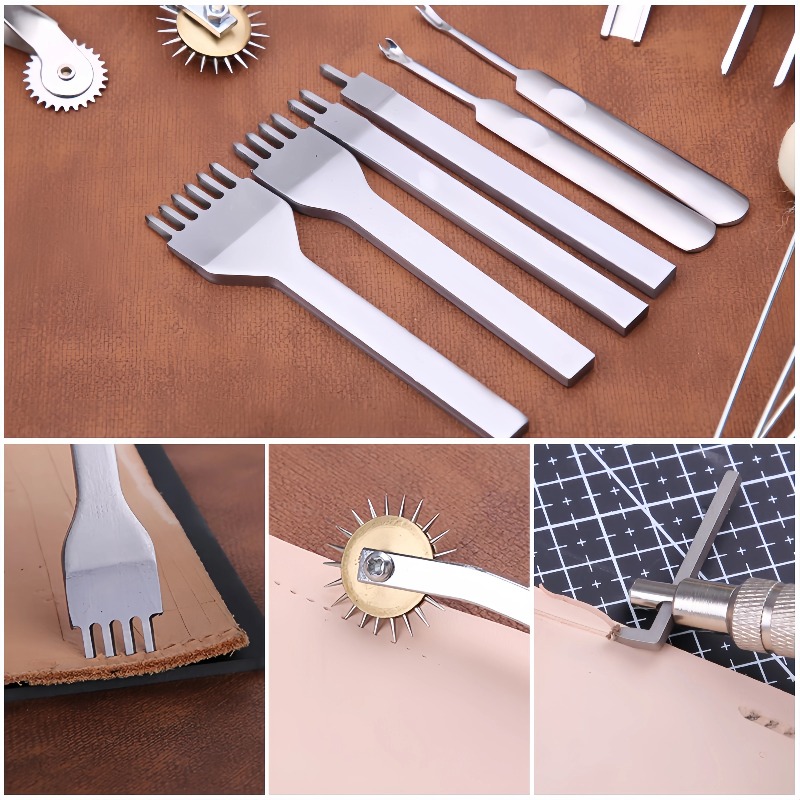 Professional Hand Sewing Leath - đánh giá và giá Groover Stitching Tool